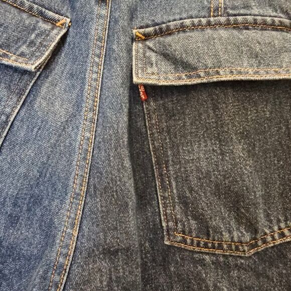 Levi's Women's '94 Baggy Cargo Drawstring Jeans Size 26 - Picture 8 of 10